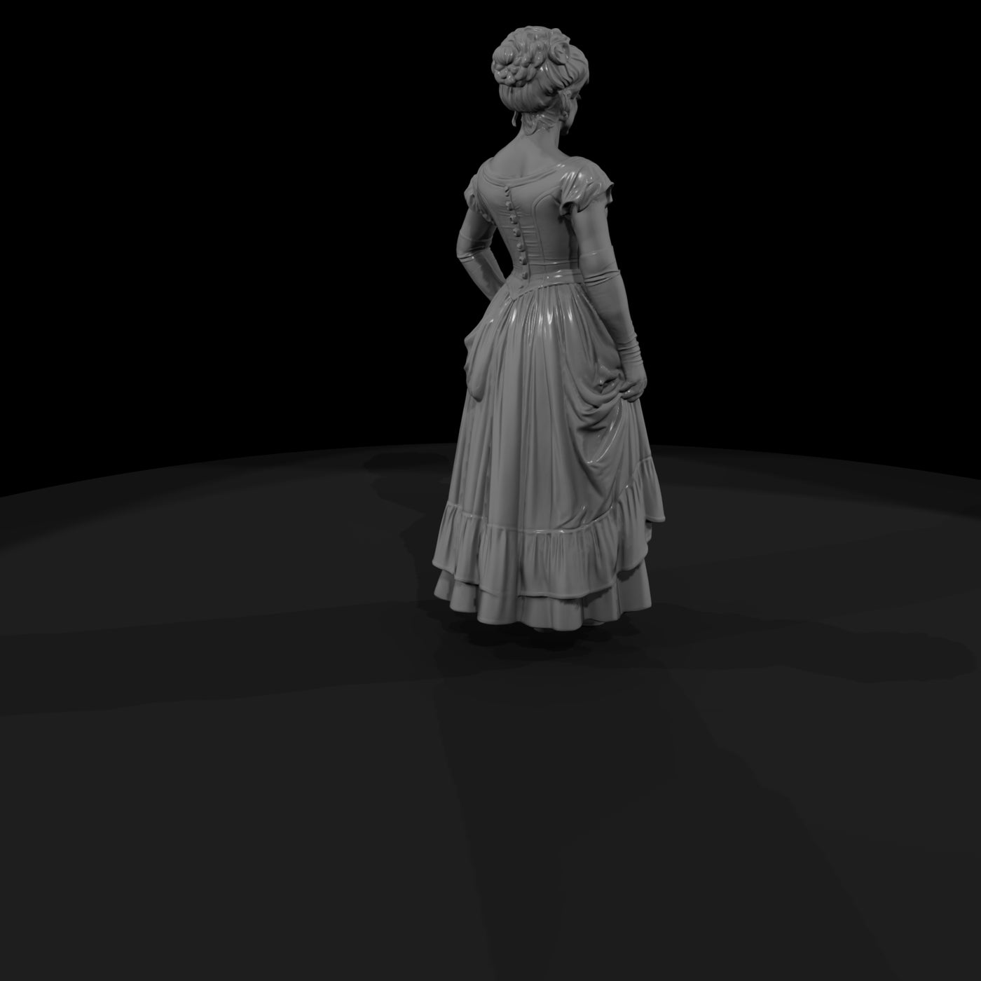 historical-dress-3d-model