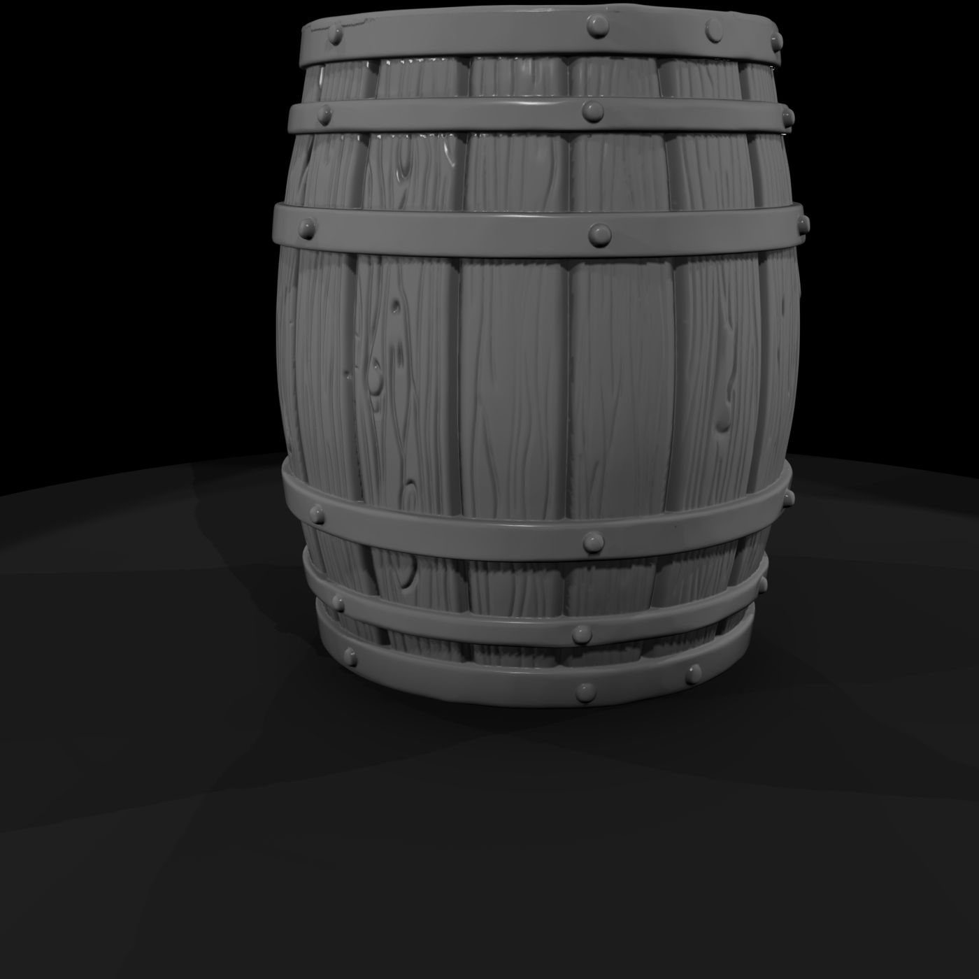 Ww 0400 Item Wooden Barrel Keg