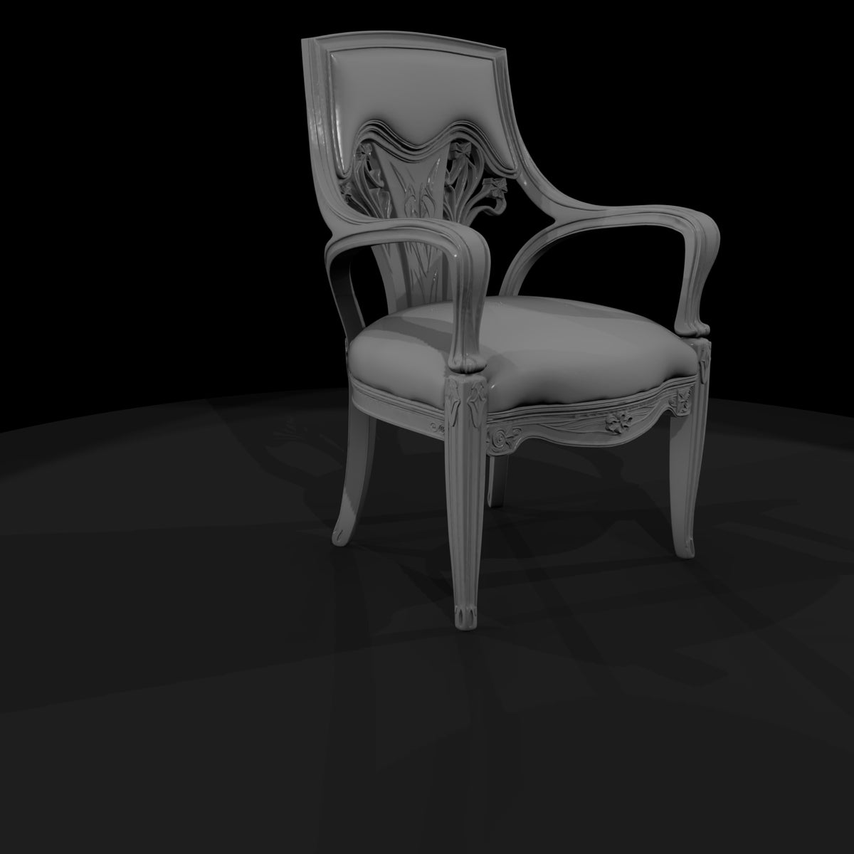 art-nouveau-carved-armchair-ho-scale-miniature-264934