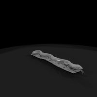 sculpted-forest-snake-on-woodland-base-diorama-miniature-392627 — thumbnail 4