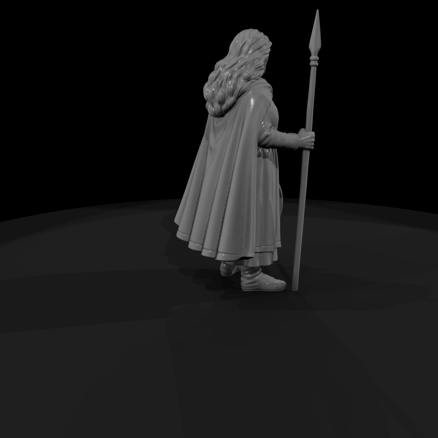 Hist 0043 Historical Boudica Miniature Figure