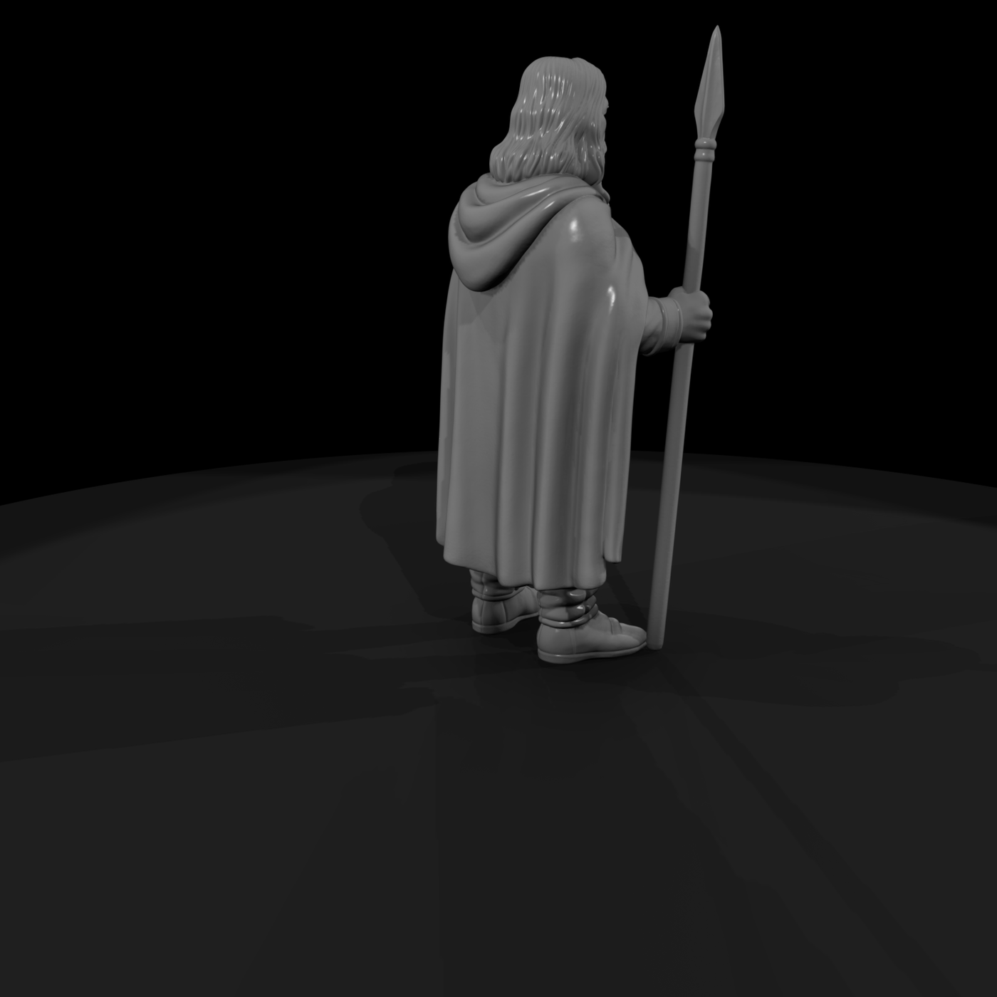 Hist 0209 Celtic Chieftain Miniature Figure