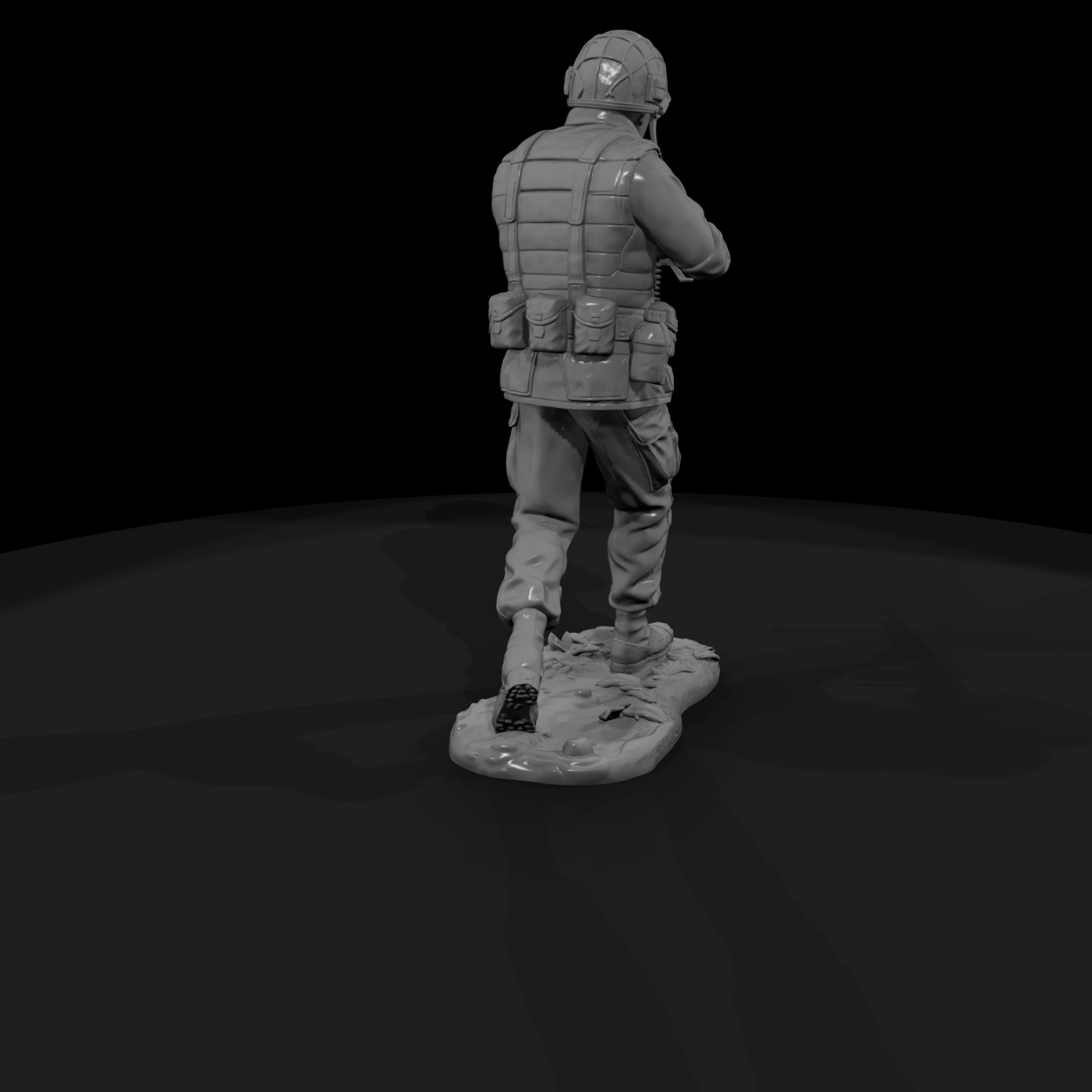 Vnh 038 United States Marine M60 Gunner