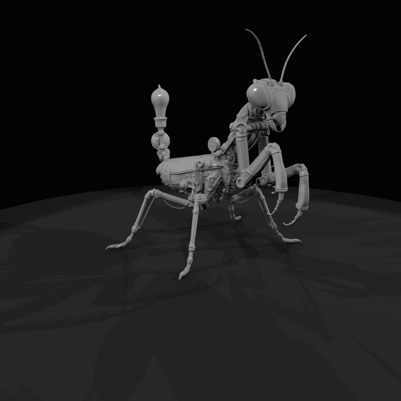 nightmare-clockwork-creatures-the-mechanical-manti