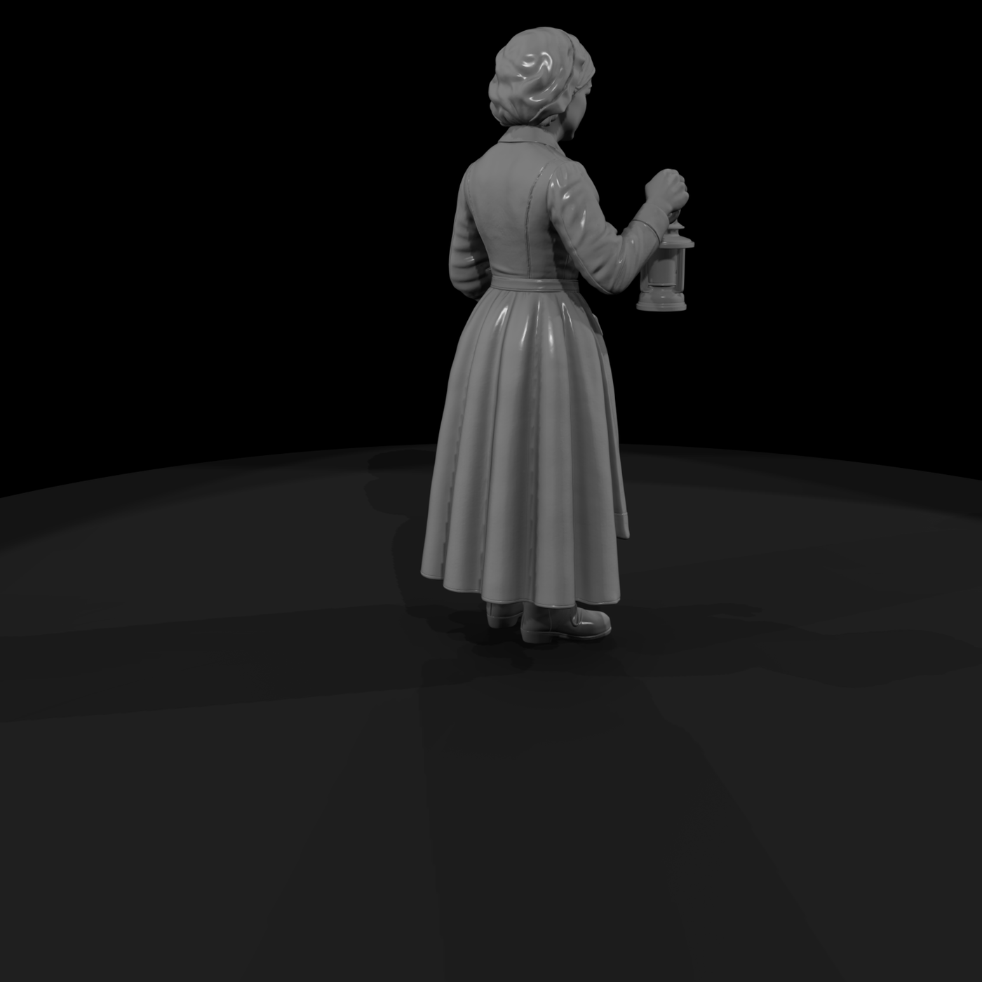 Hist 0168 Historical Florence Nightingale Miniatur