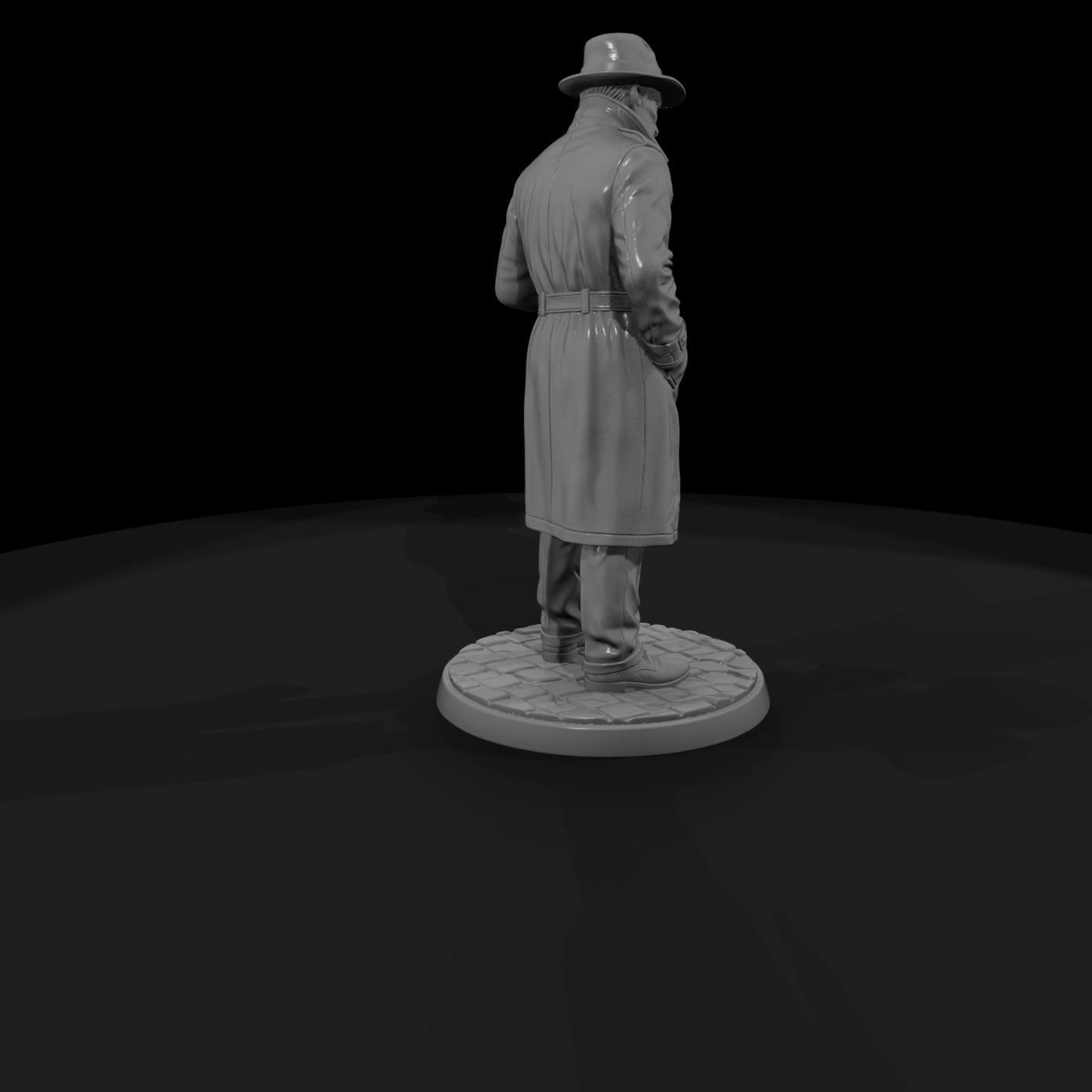 Poparc 0065 Rain Alley Detective Alternate Pose