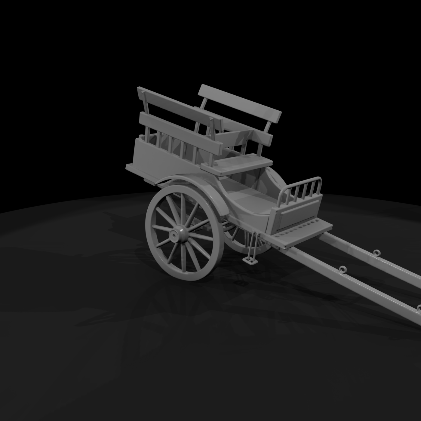 20260612 Wooden Two Wheeled Cart F8Cdb0F4D5