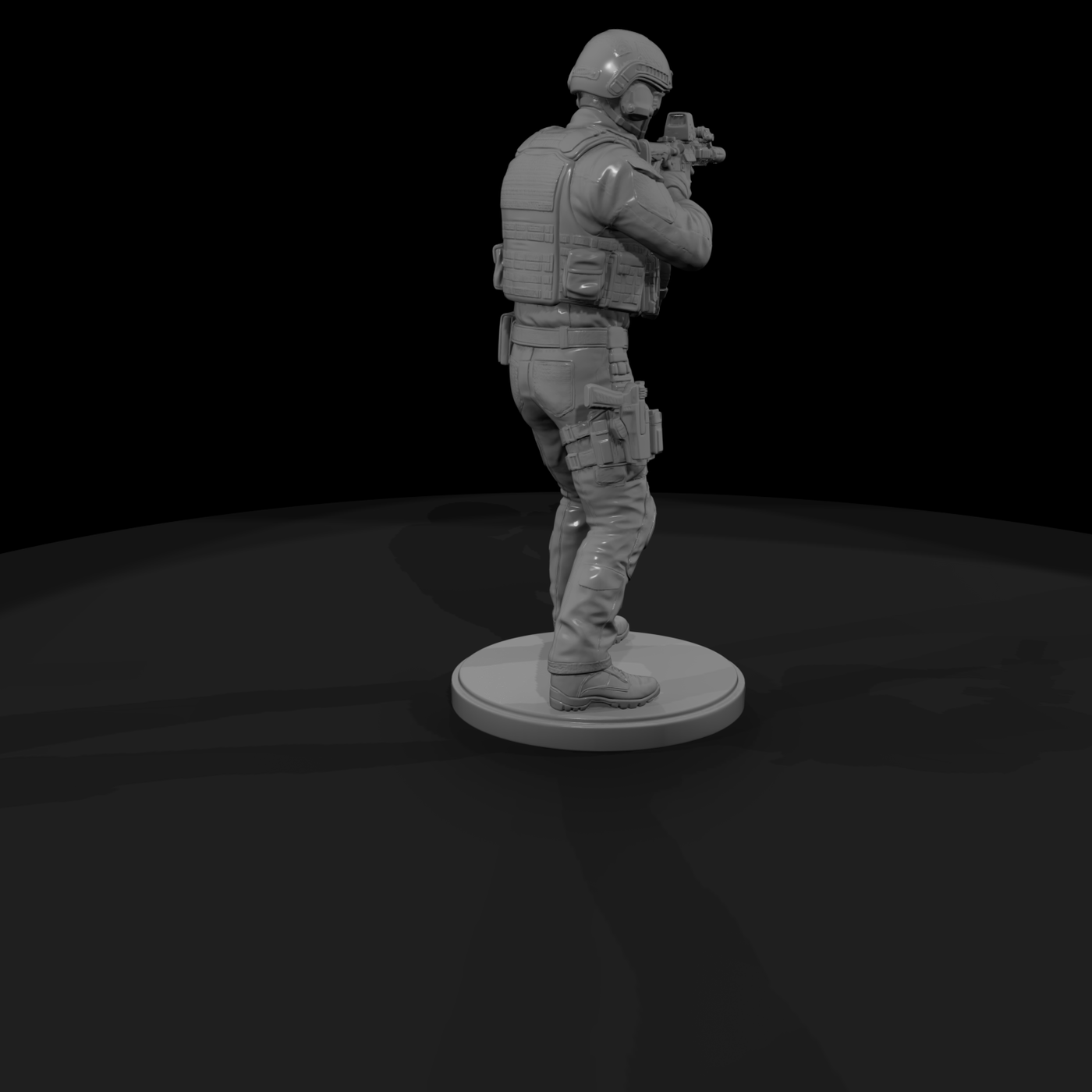 SWAT Point Man with Carbine