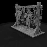 mil-079-wild-west-fort-saddle-tack-rack — thumbnail 3