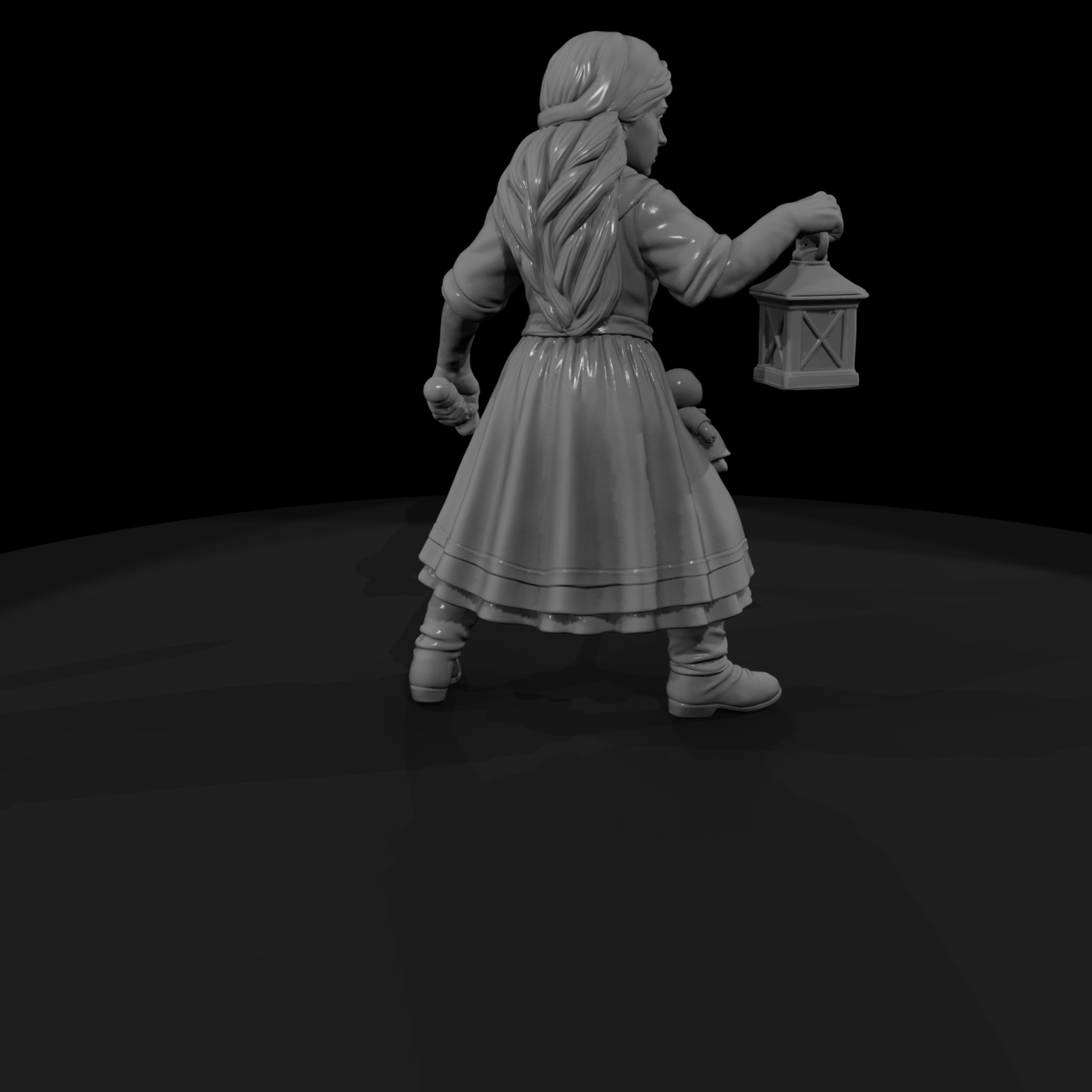 Myth 0485 Mythology Vasilisa Miniature Figure