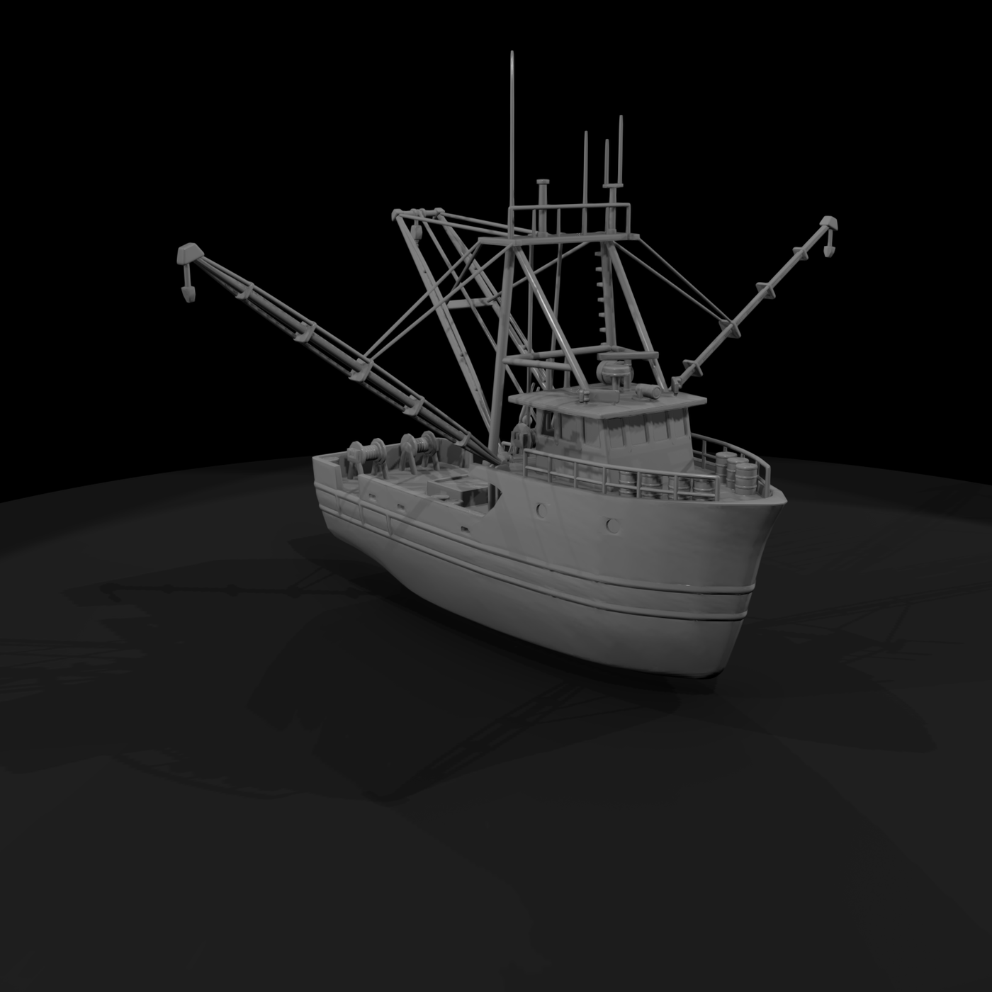 Deep Sea Fishing Boat