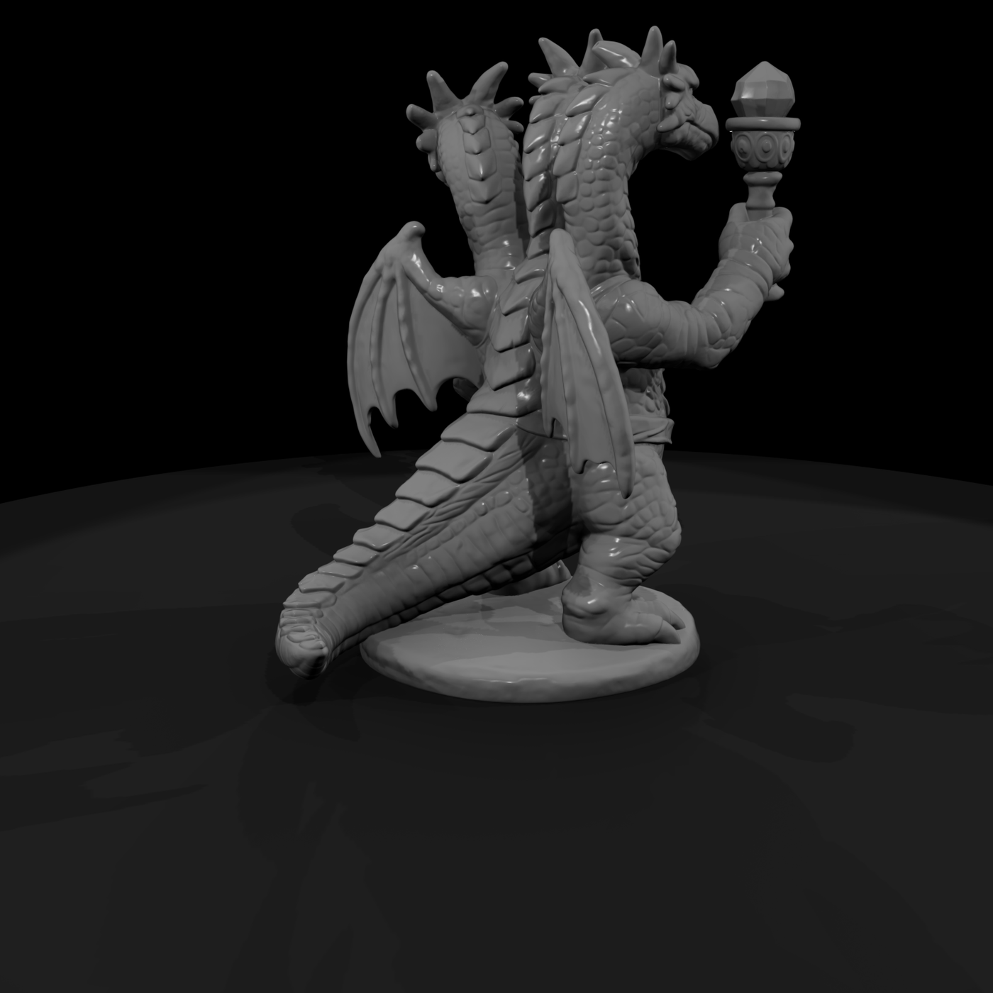 Myth 0486 Mythology Zmey Gorynych Miniature Figure