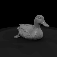 mallard-duck-figurine-resting-pose-for-dioramas-railway-layouts-033808 — thumbnail 4