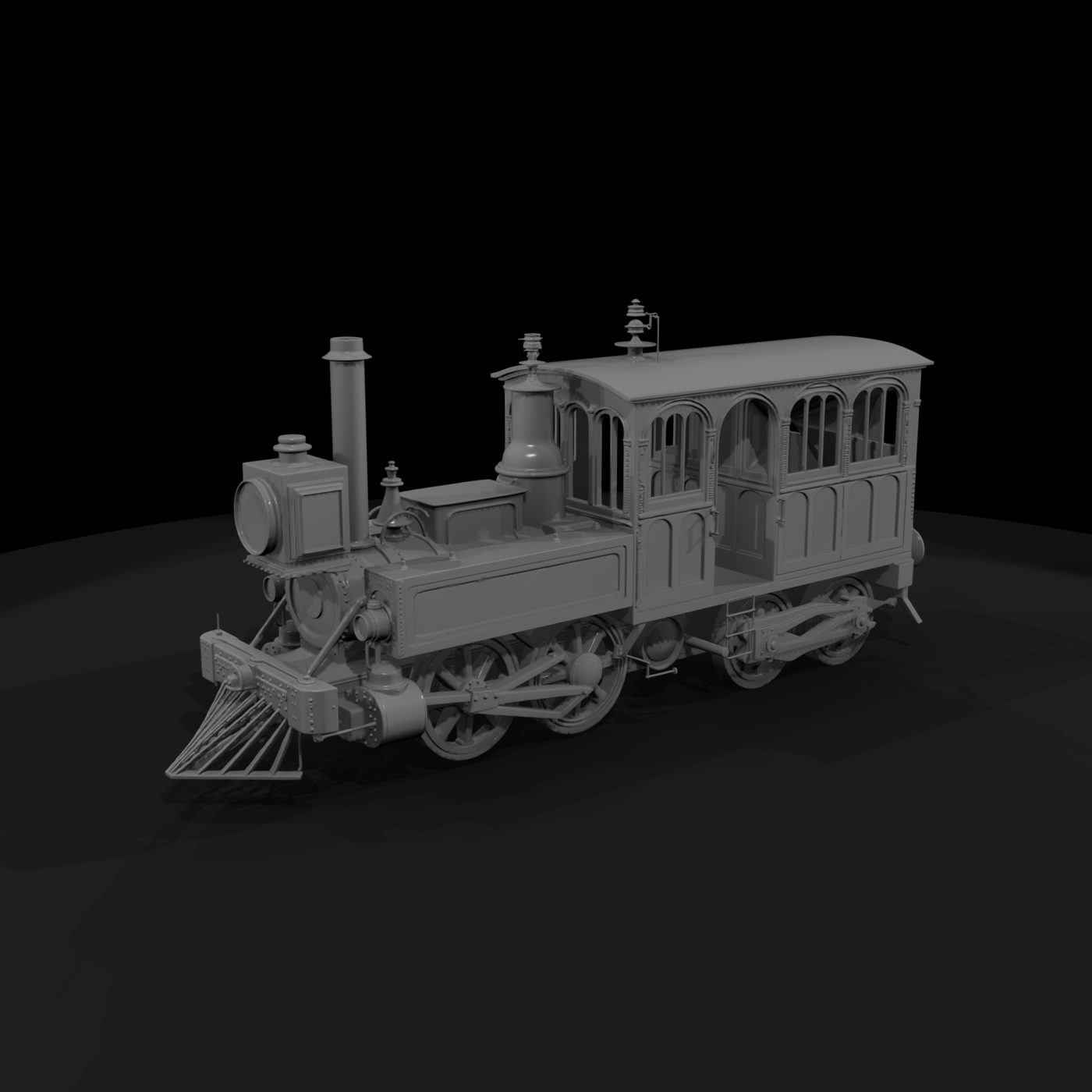 Vintage Steam Locomotive