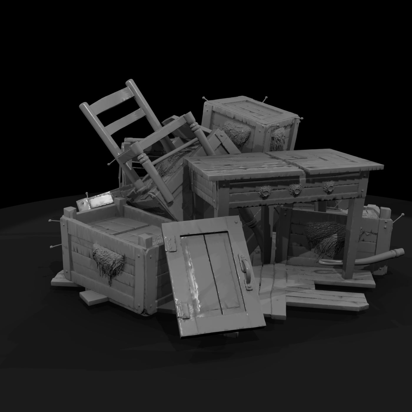rustic-wooden-debris-scatter-pack-diorama-model-railway-scenery-985164