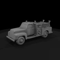 fire-truck-red-vintage-model — thumbnail 5