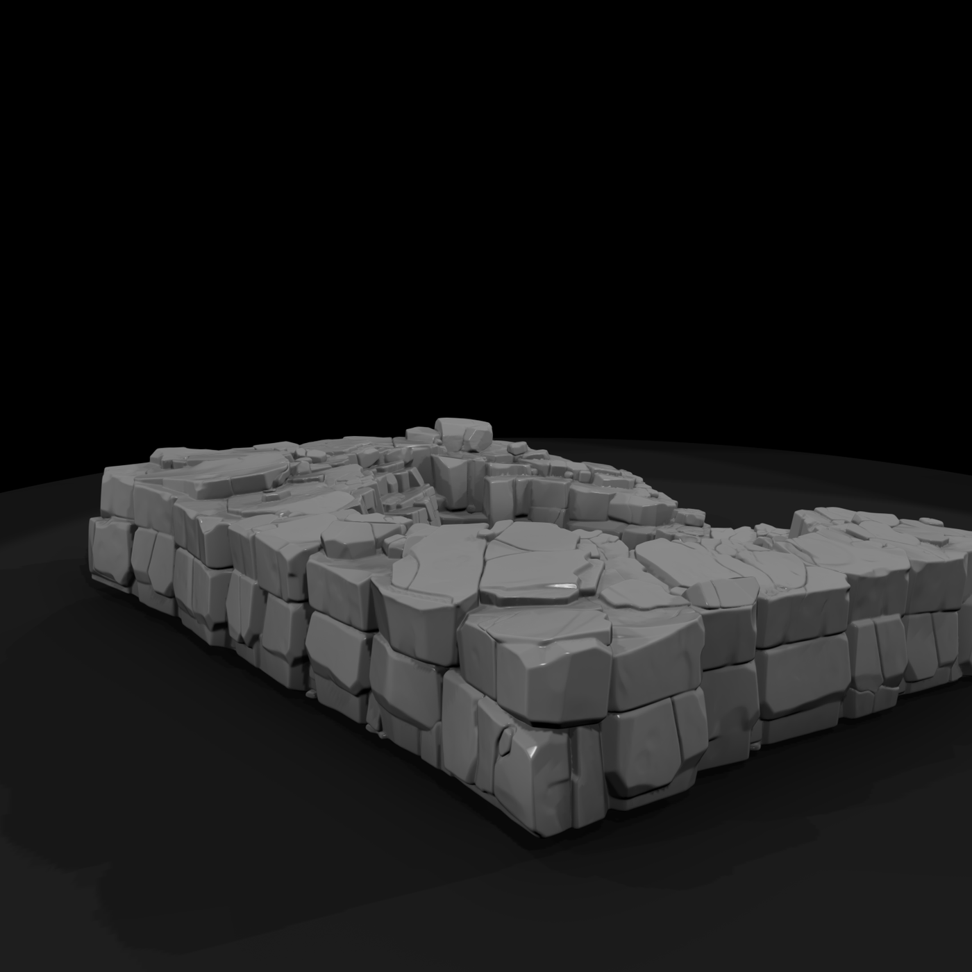 Rocky Sinkhole Pit with Water