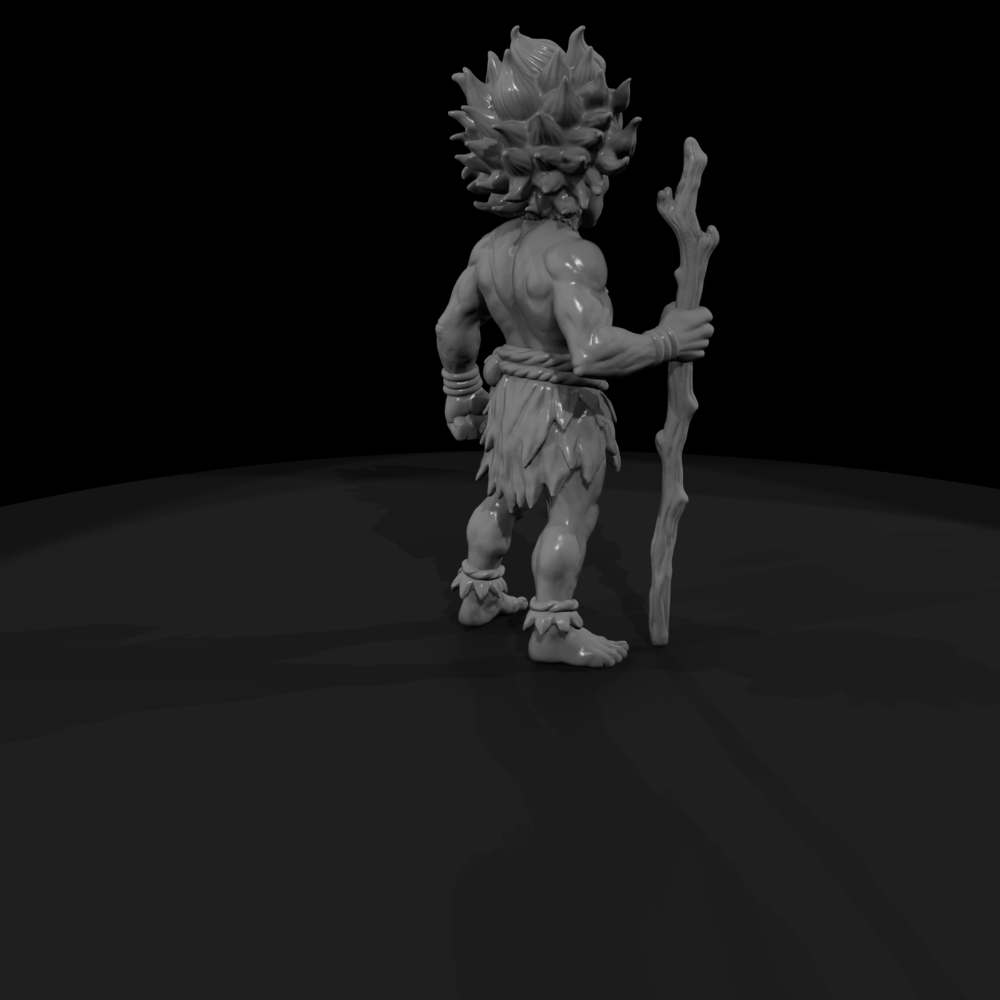 Myth 0477 Mythology Curupira Miniature Figure