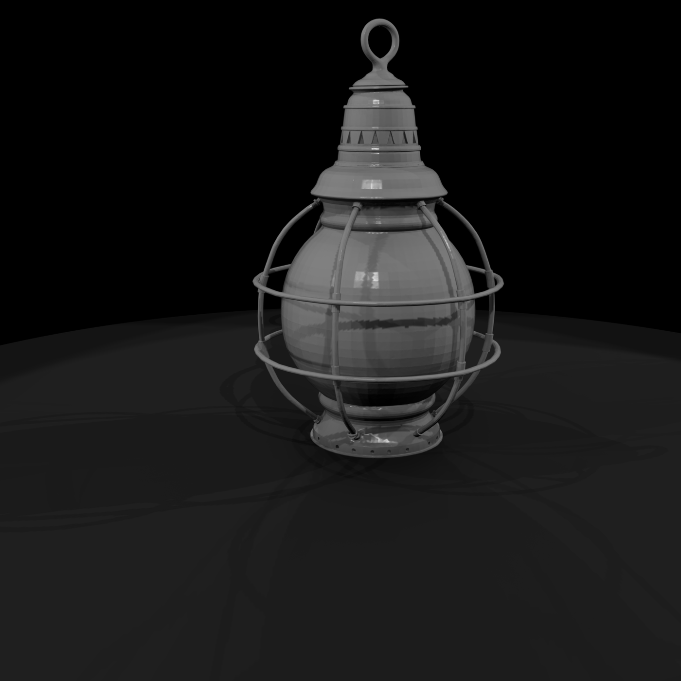 Vintage Nautical Cage Lantern
