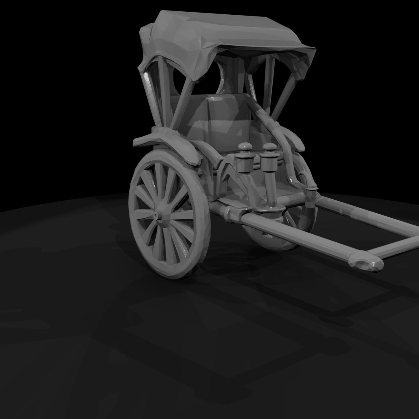 low-poly-traditional-rickshaw-for-dioramas-435908