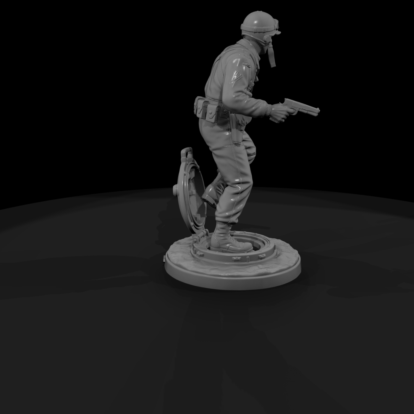 Ww2H 033 United States Tank Crew Loader