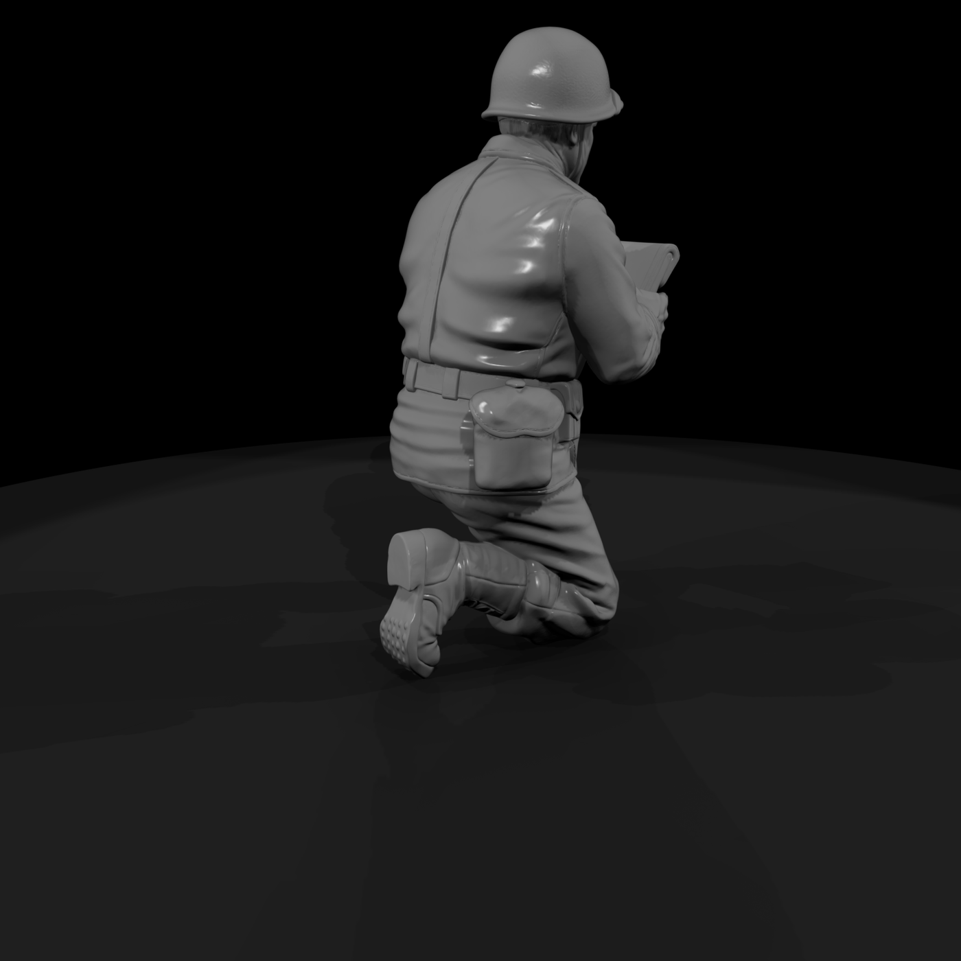 Ww2 Army 094 Wwii U S Army Platoon Leader Figure