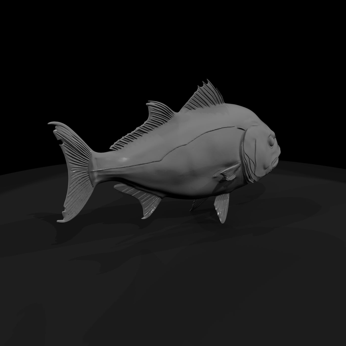 giant-trevally-fish-3d-printable-diorama-model-665731