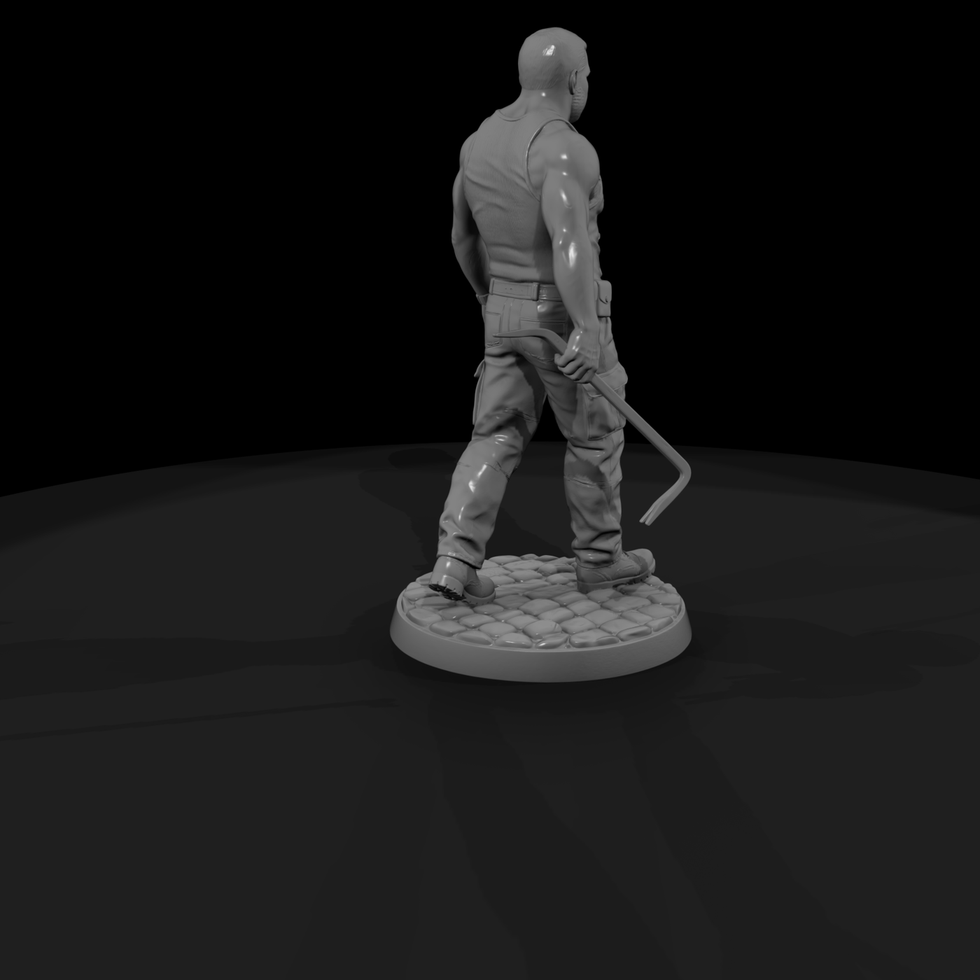 Street Enforcer with Crowbar