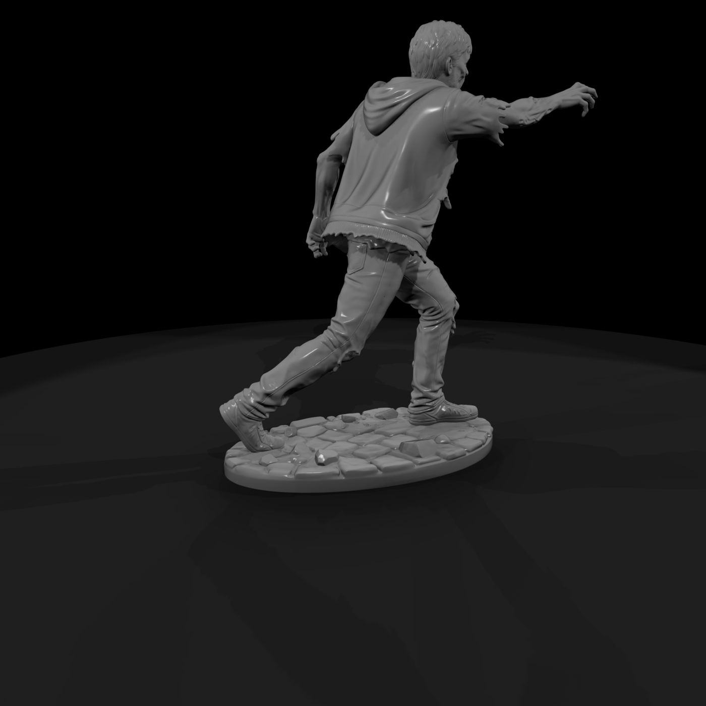 Shambling Zombie College Student