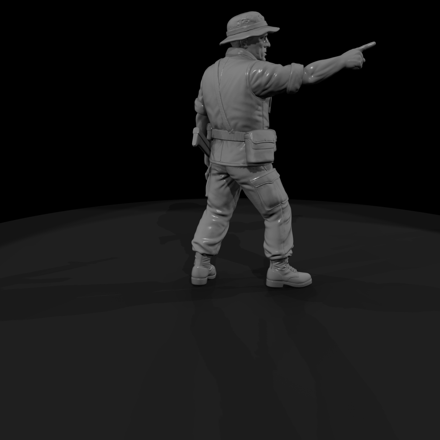 Vn Usmc 013 Vietnam U S Marine Corps Nco Squad Lea