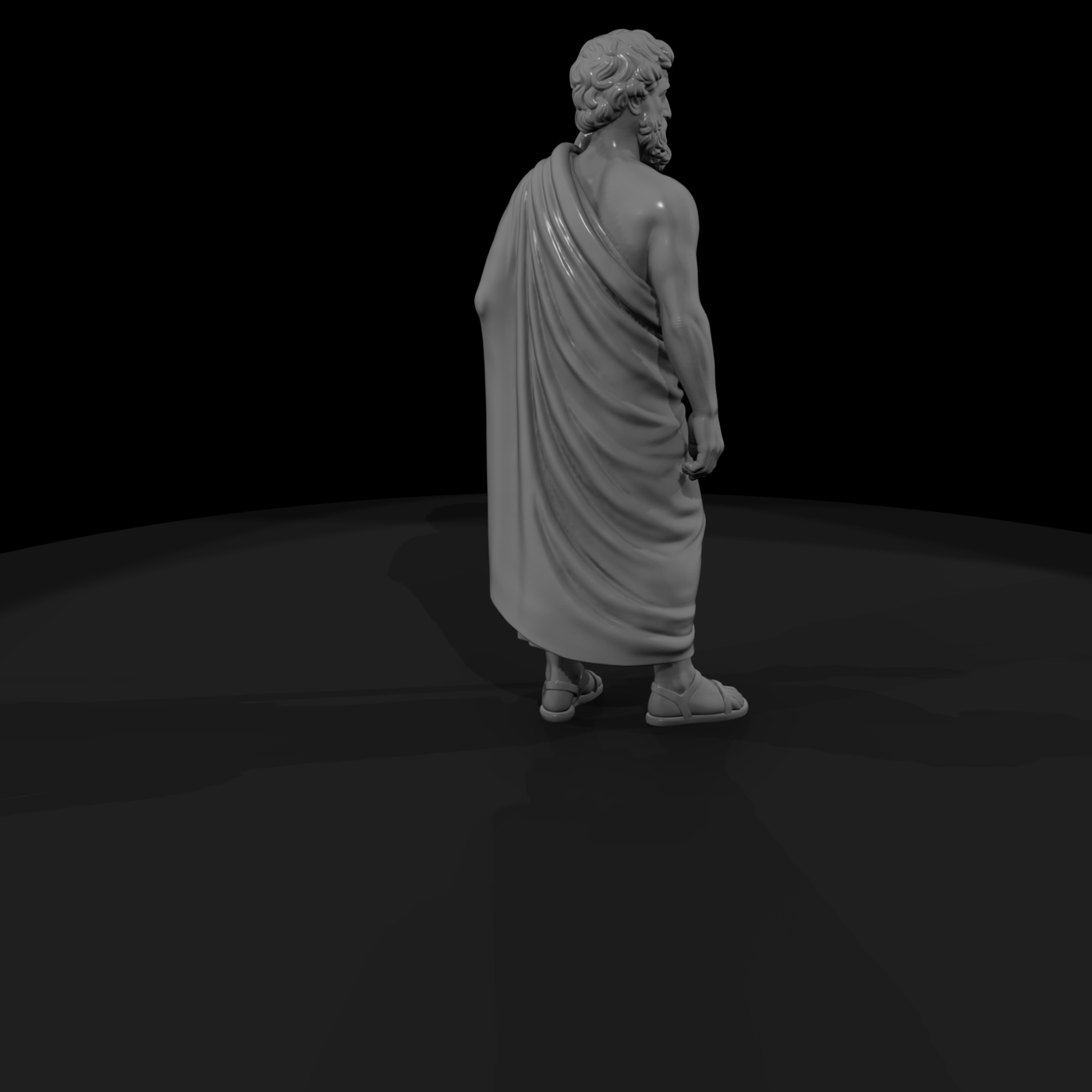 Myth 0304 Mythology Asclepius Miniature Figure