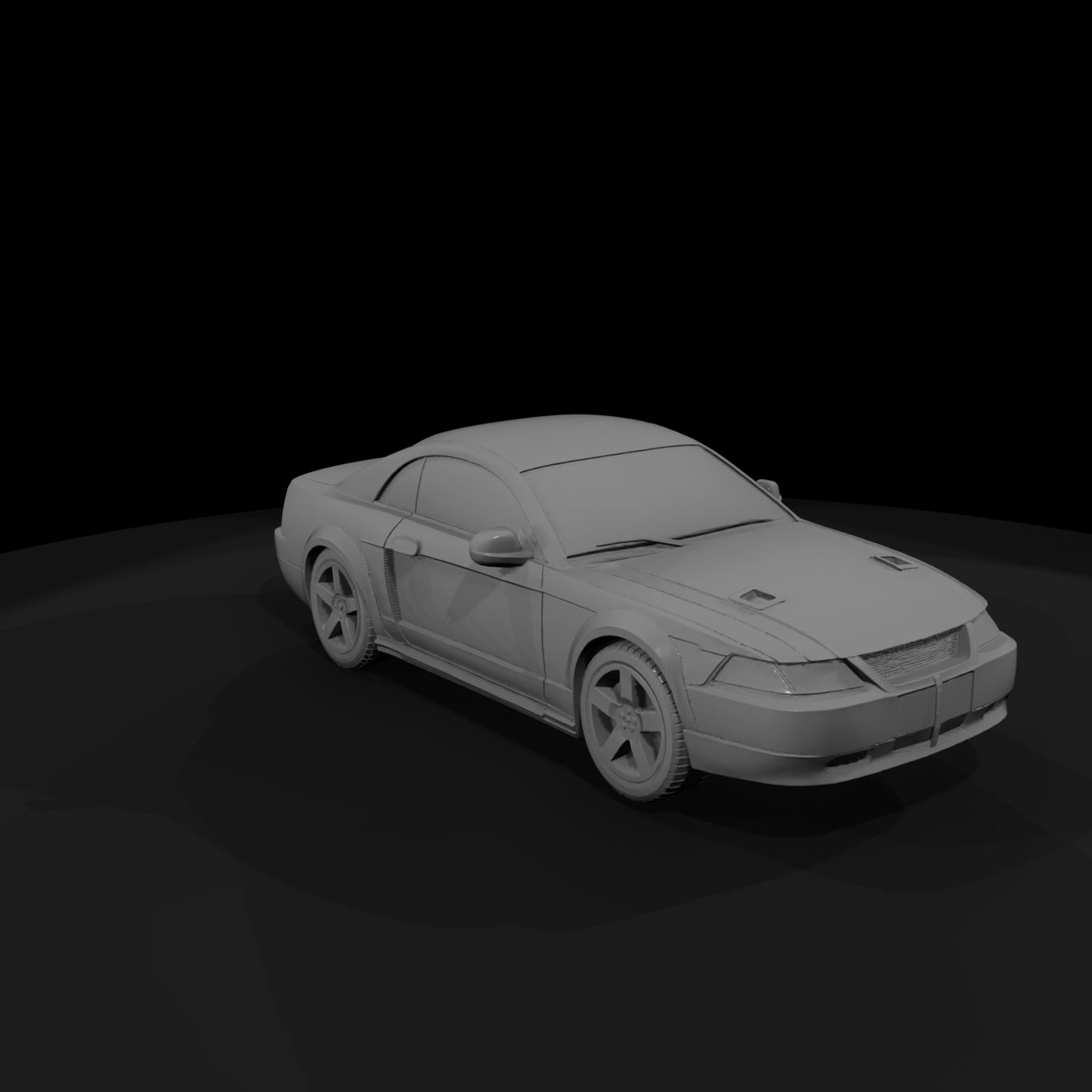 ford-mustang-coupe-body-shell-ho-scale-3d-printable-860921