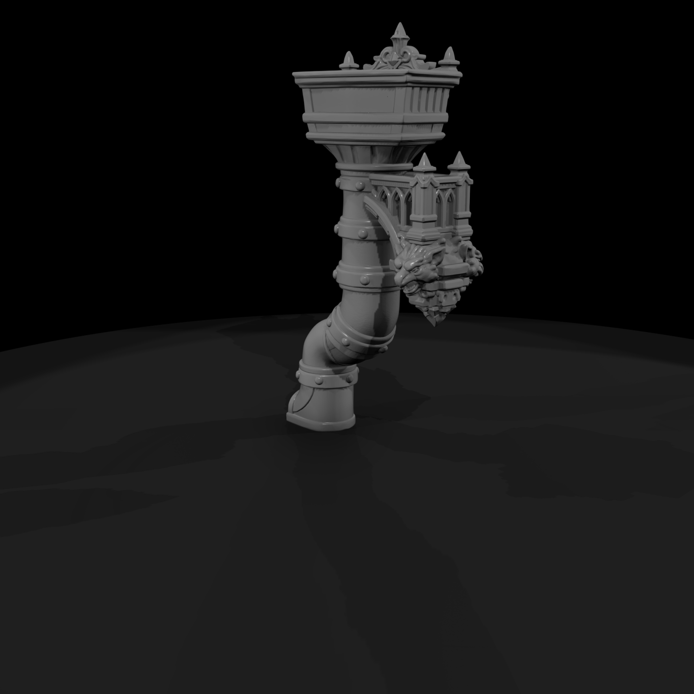 Gothic Gargoyle Downspout