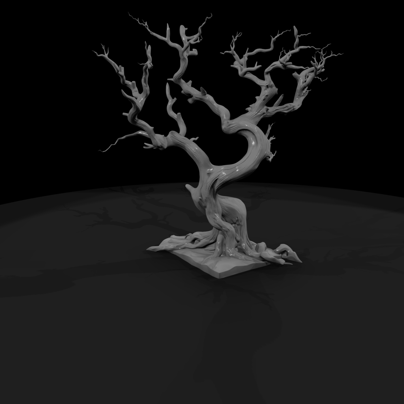Gnarled Twisted Tree