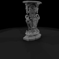 ornate_neoclassical_crane_pedestal_console_table — thumbnail 4