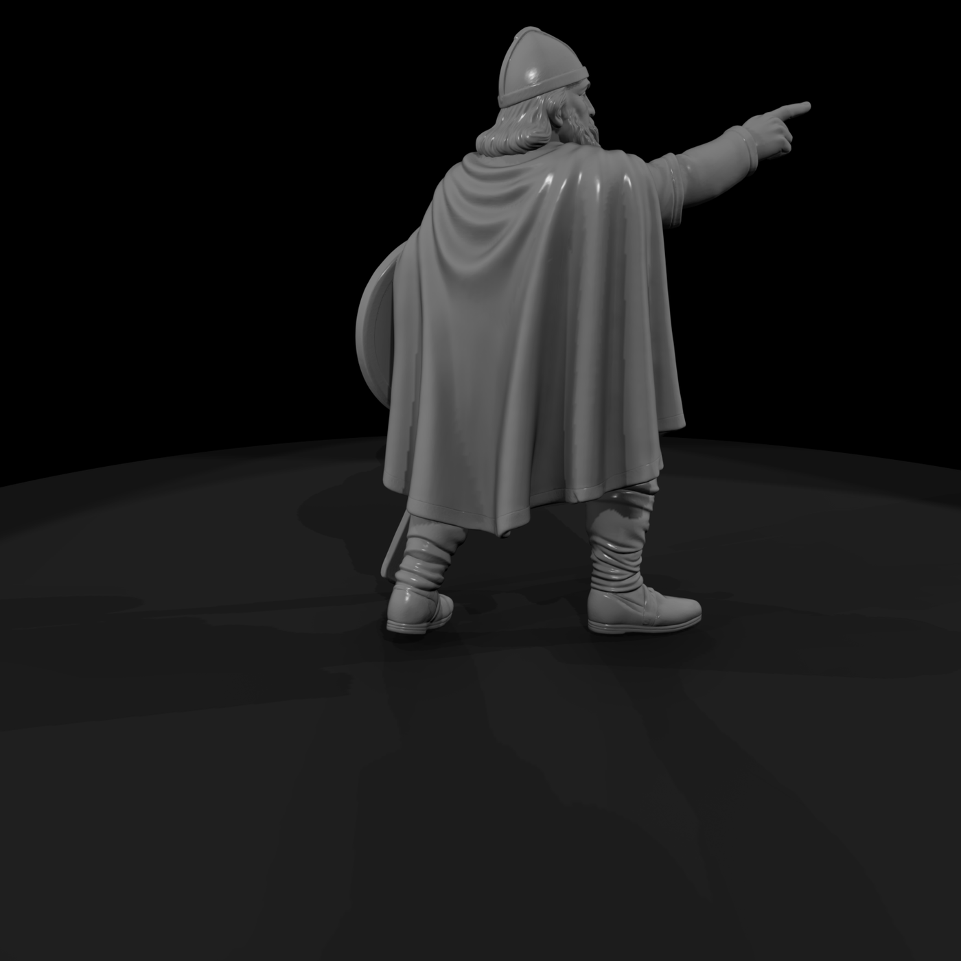 Hist 0092 Historical Leif Erikson Miniature Figure