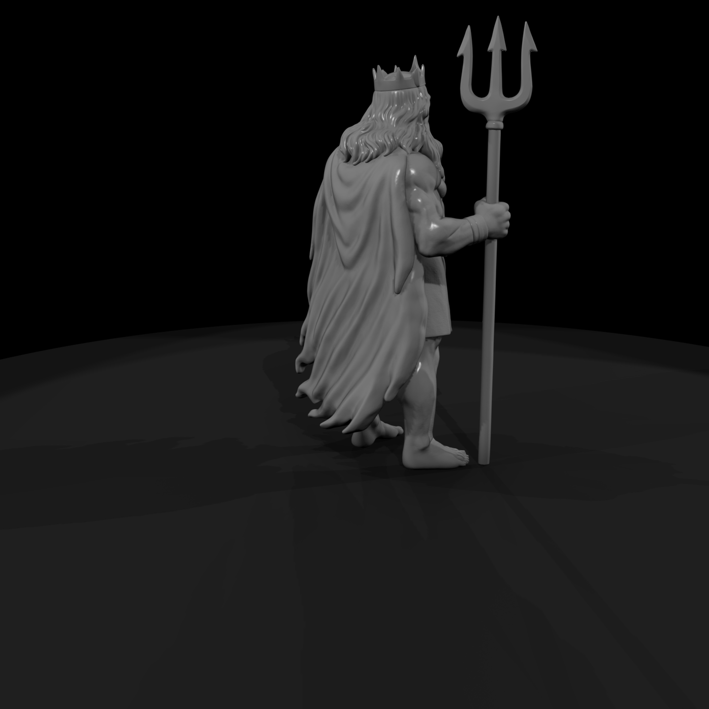 Myth 0252 Mythology Poseidon Miniature Figure