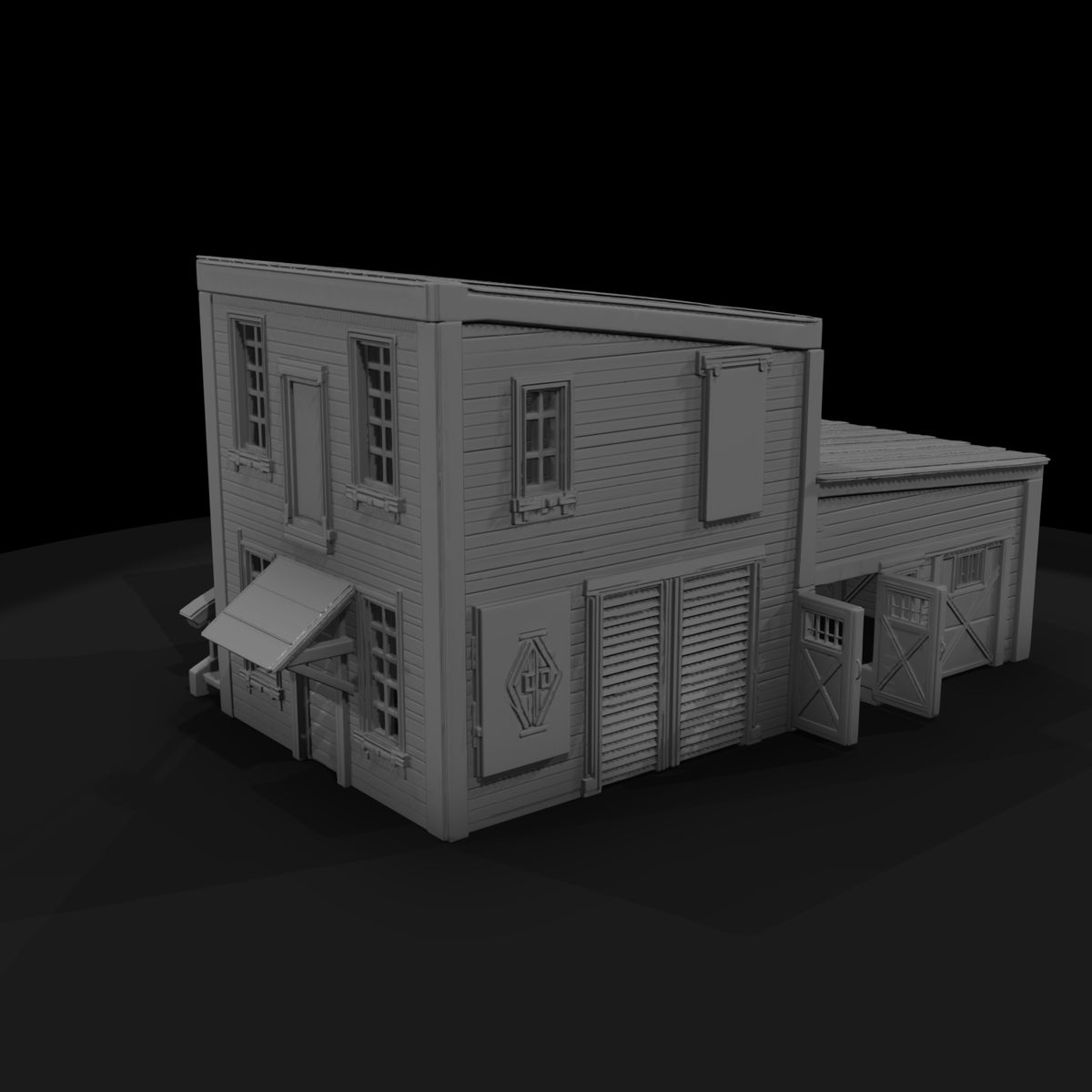 stylized_western_town_commercial_building_3d_model