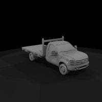 classic-flatbed-pickup-truck-ho-scale-diorama-vehicle-739694 — thumbnail 4