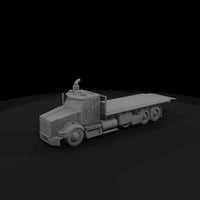 kenworth-t800-platform-truck-scale-model-087287 — thumbnail 3