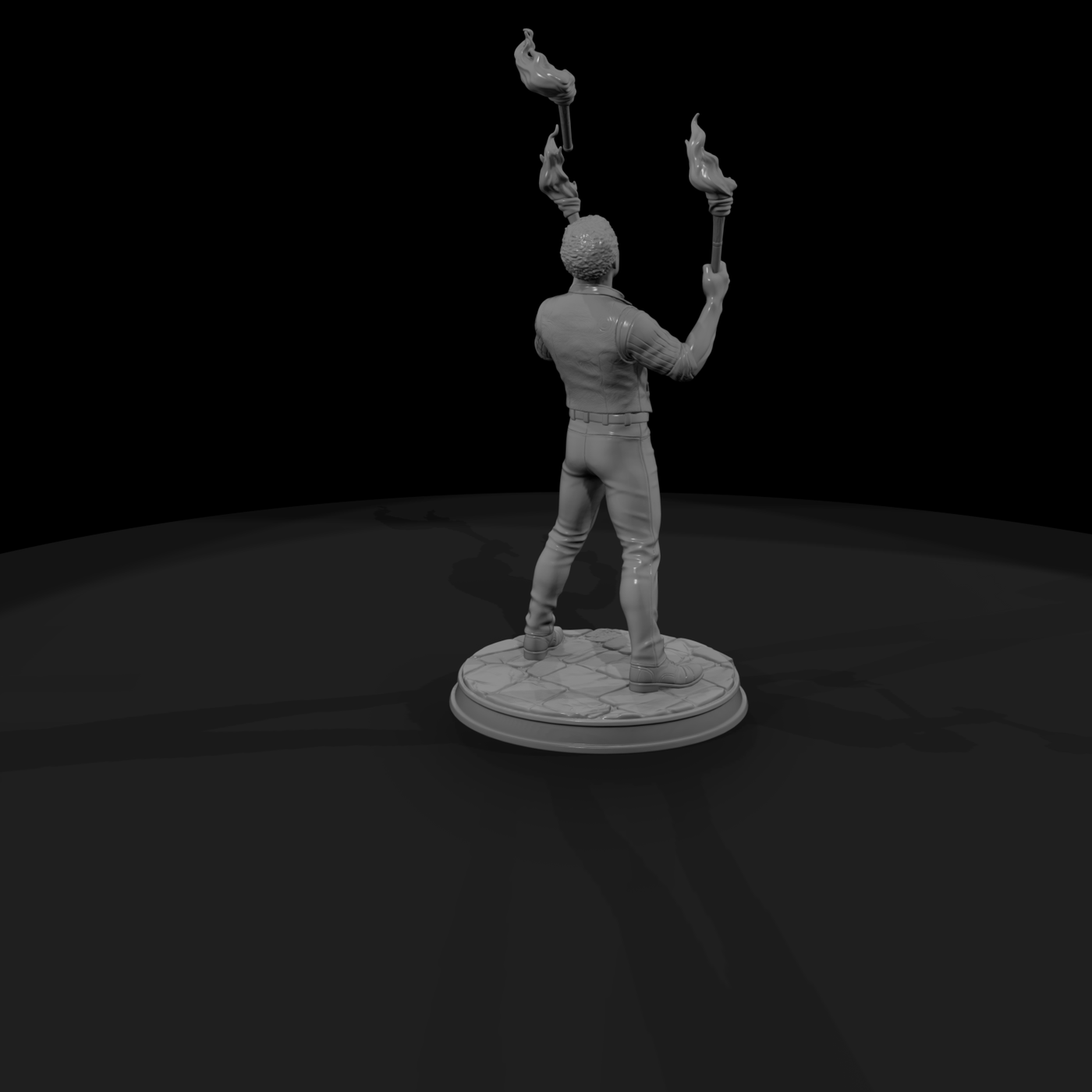 Sideshow Torch Juggler
