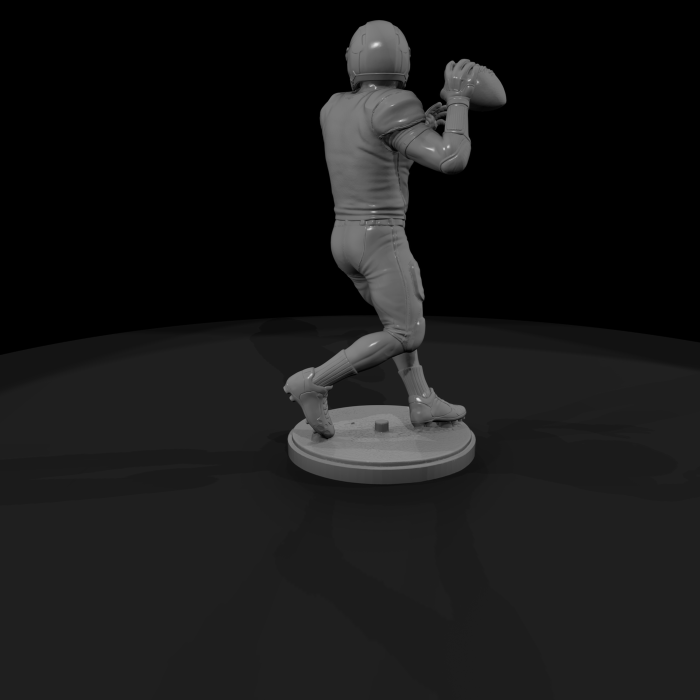 Poparc 0235 American Football Quarterback