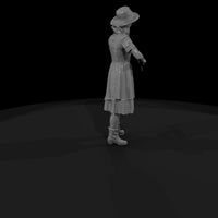 bluegrass-band-violin-3d-model — thumbnail 5