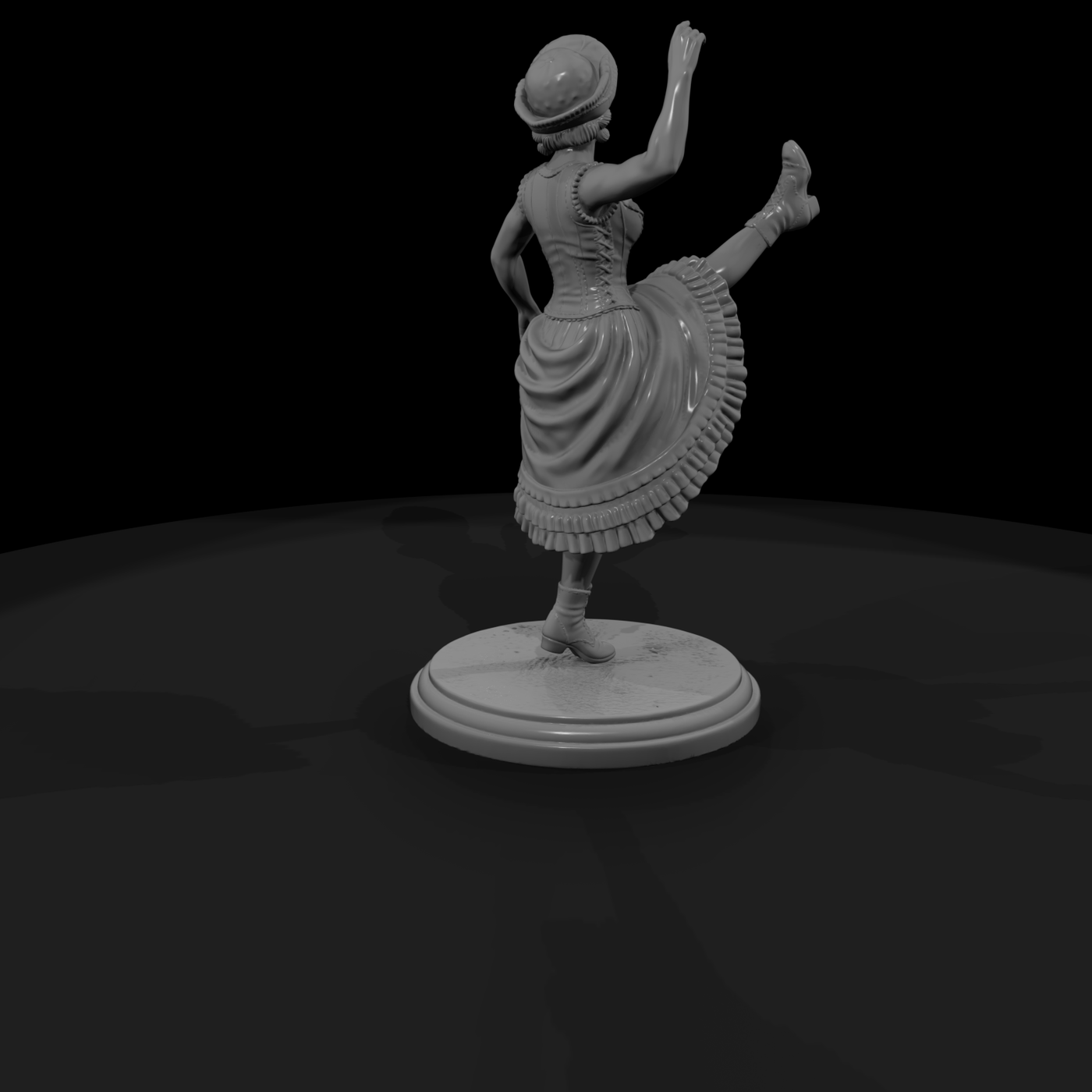 Ww 0221 Townsfolk Can Can Dancer