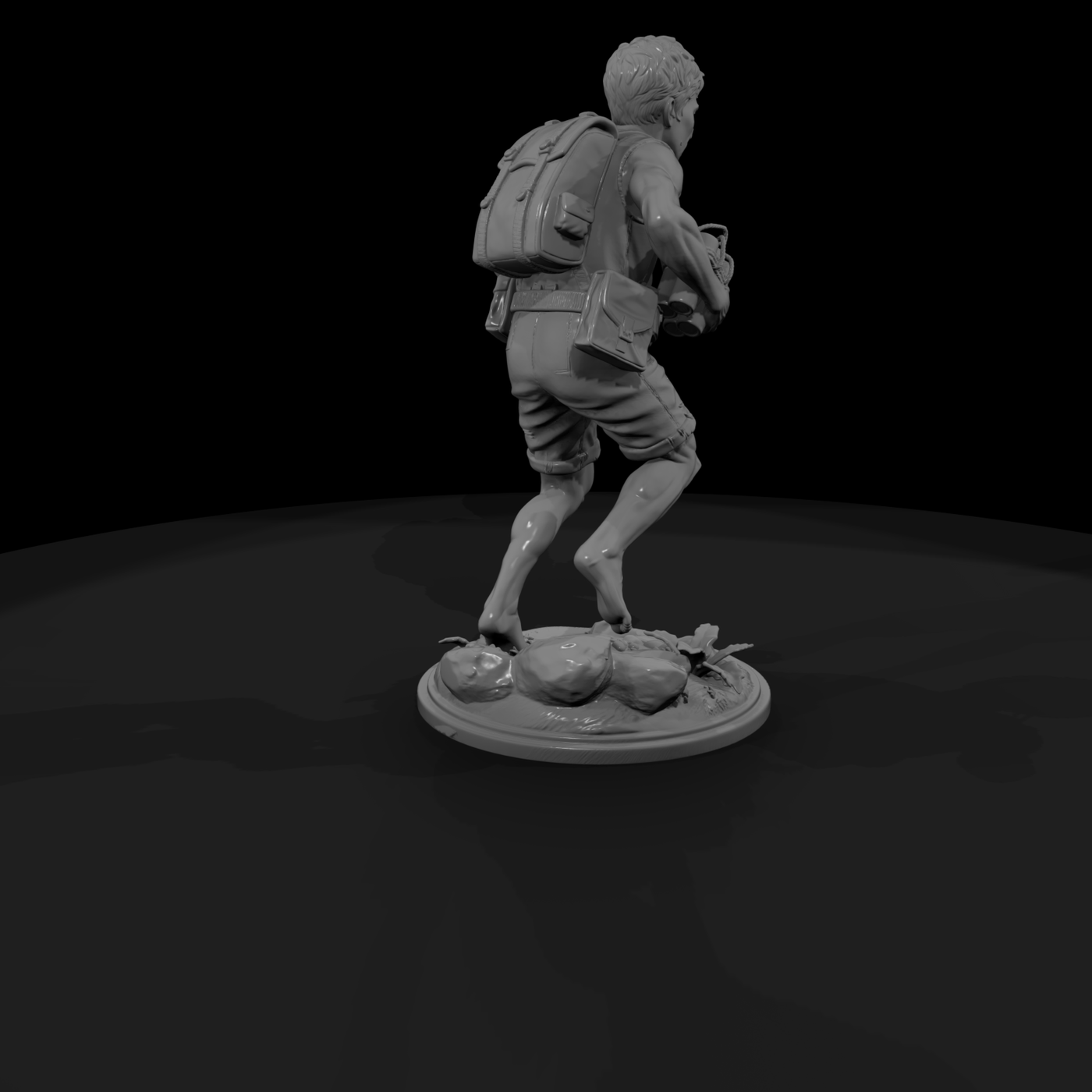 Viet Cong Sapper with Satchel Charge