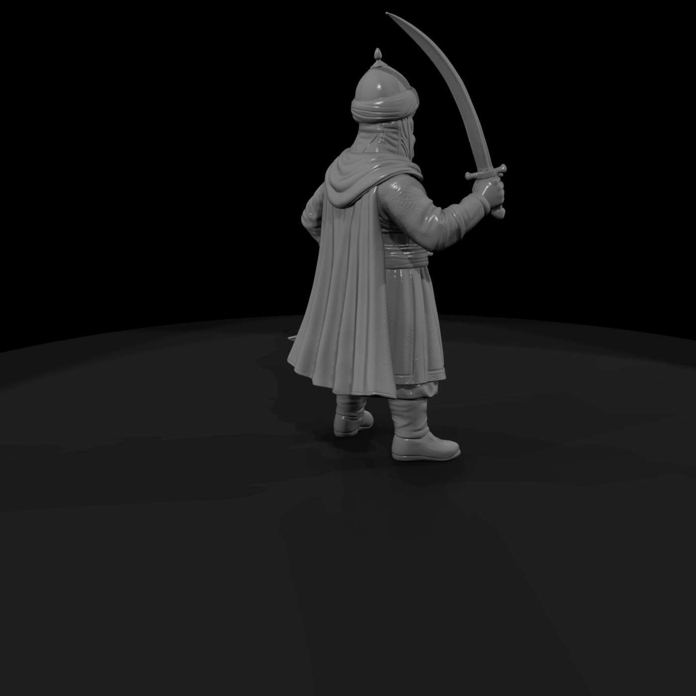 Hist 0071 Historical Saladin Miniature Figure