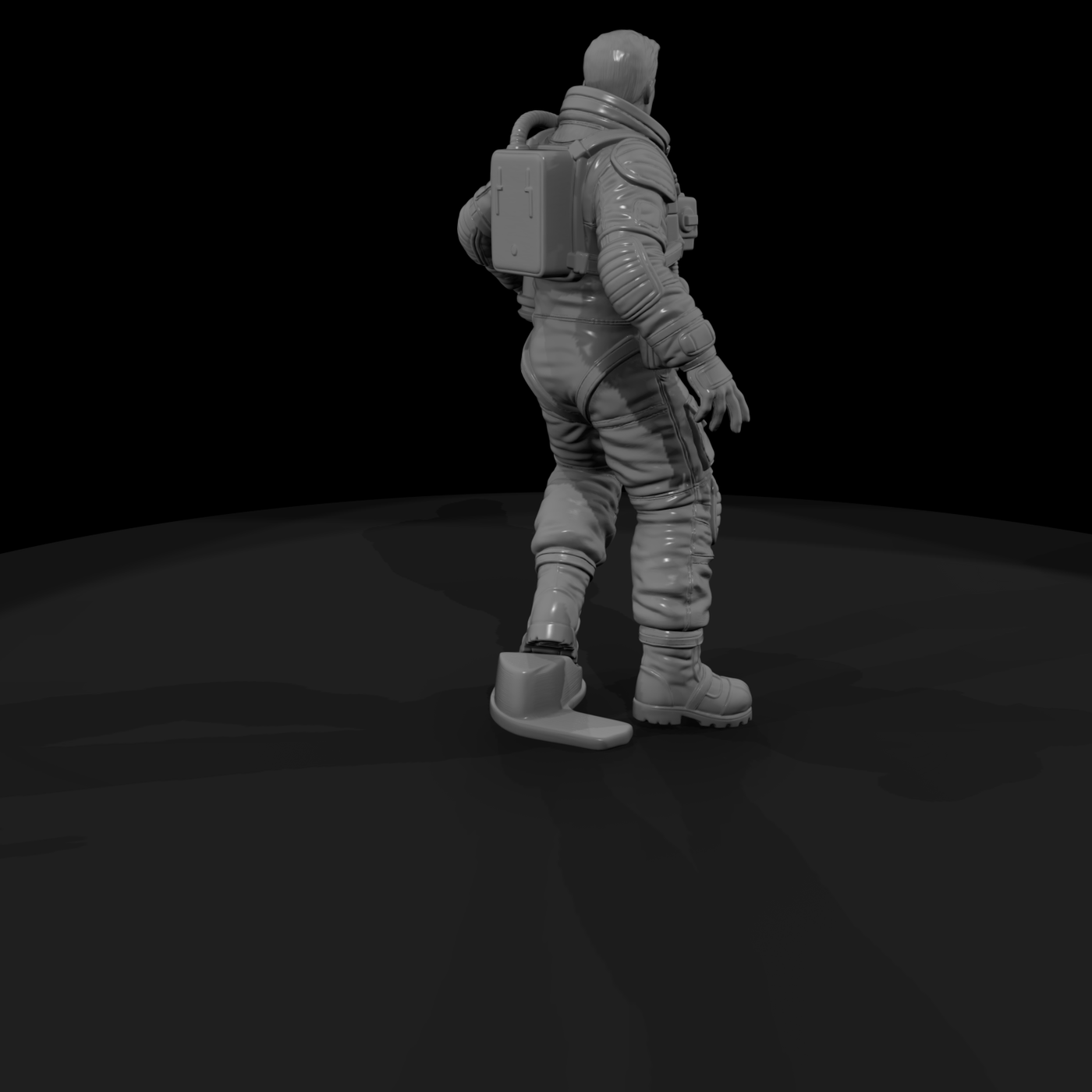 Poparc 0068 Moonbase Repair Pilot Alternate Pose