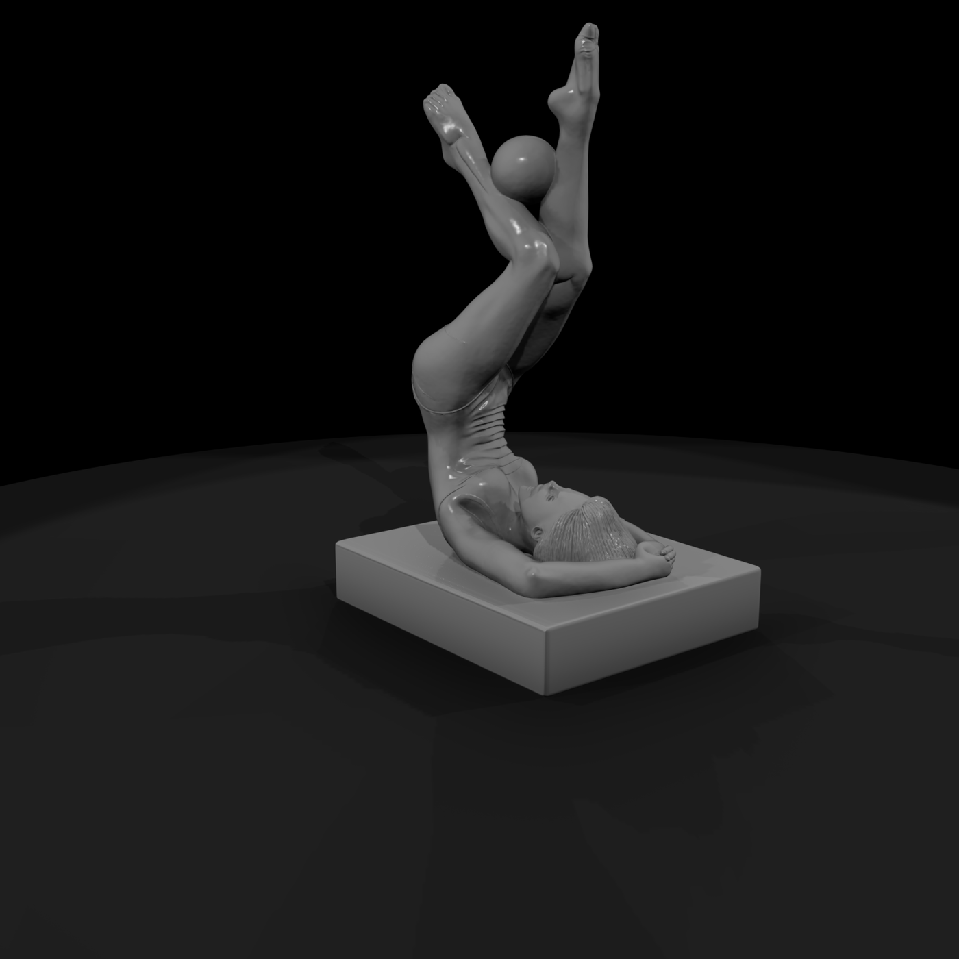 Female Yoga Gymnast