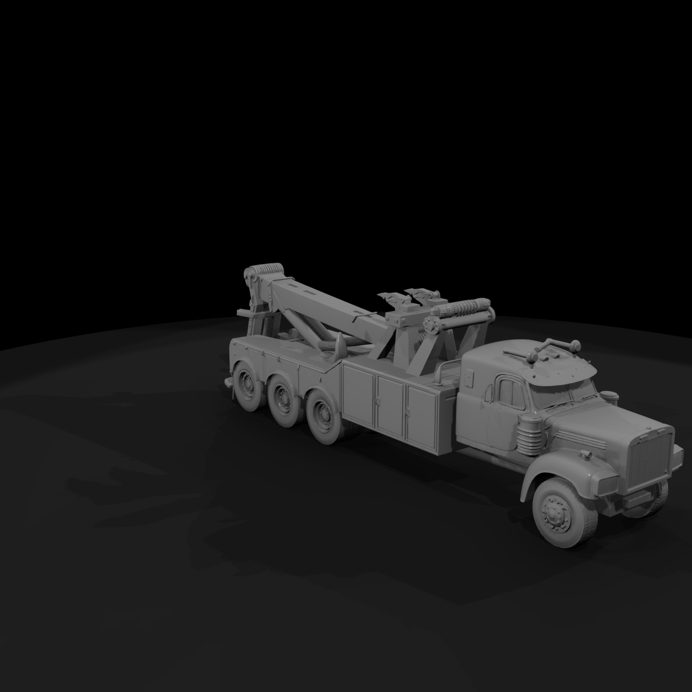 Heavy-Duty Tow Truck Wrecker