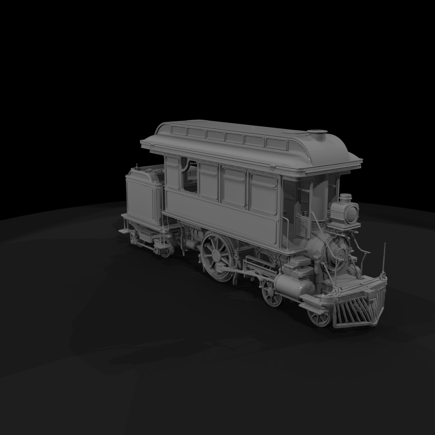 Vintage Steam Railcar